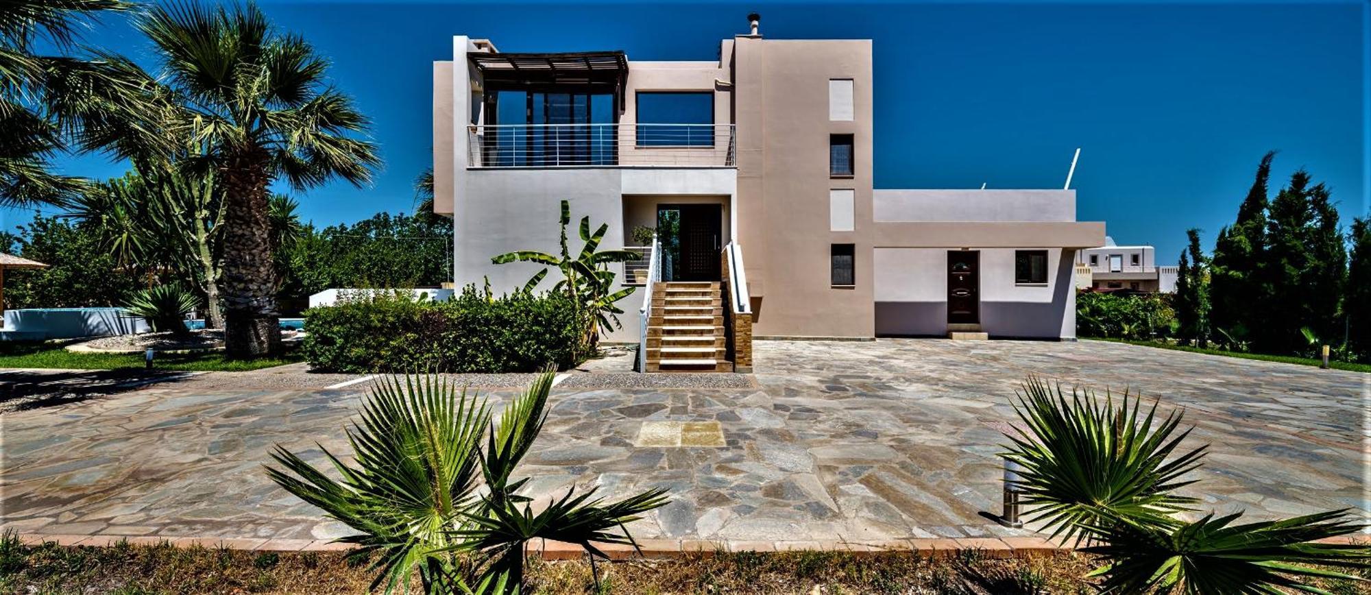 Xenos Villa 2 With A Private Pool,Near The Sea Tigaki Zewnętrze zdjęcie