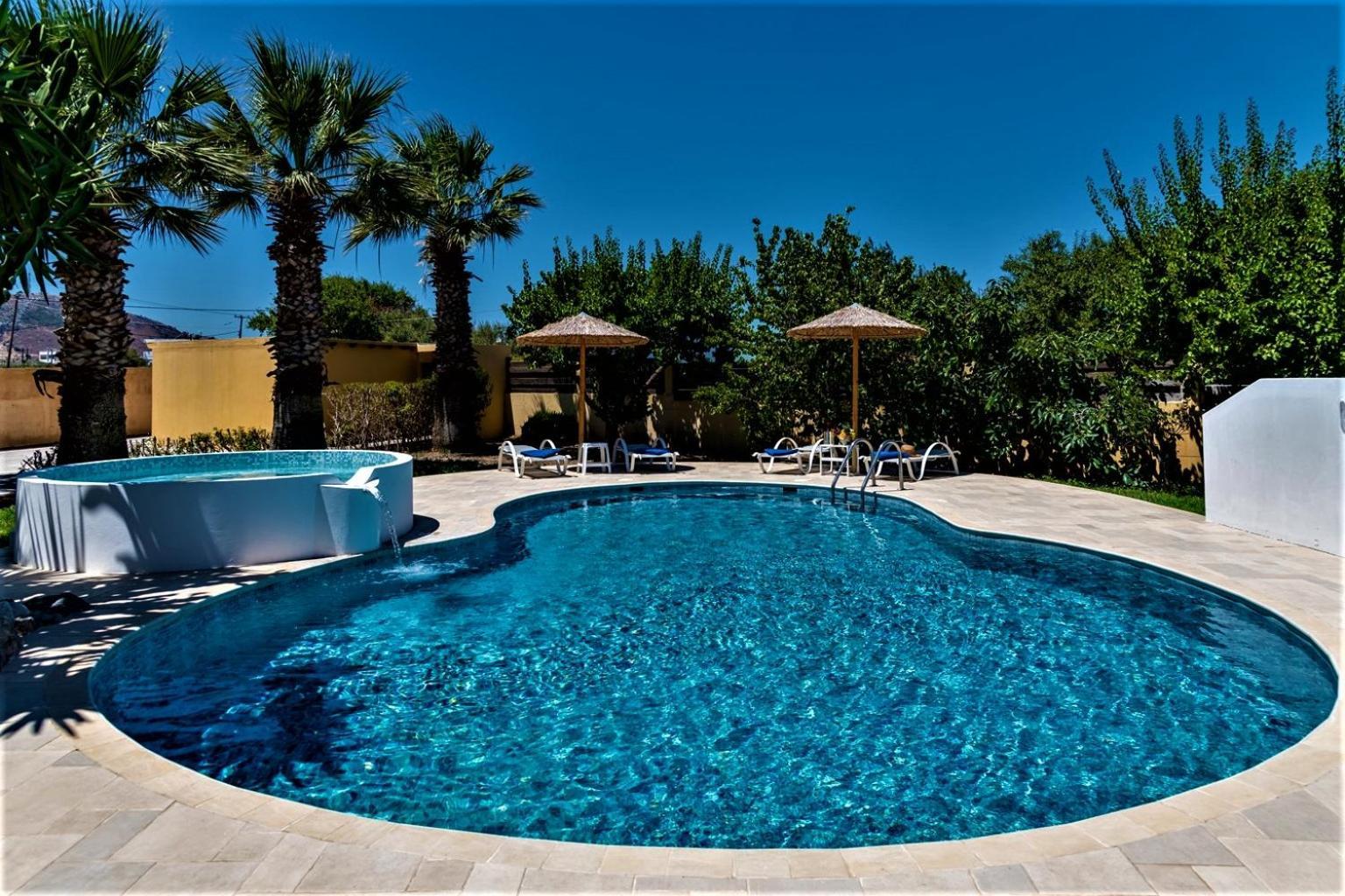 Xenos Villa 2 With A Private Pool,Near The Sea Tigaki Zewnętrze zdjęcie