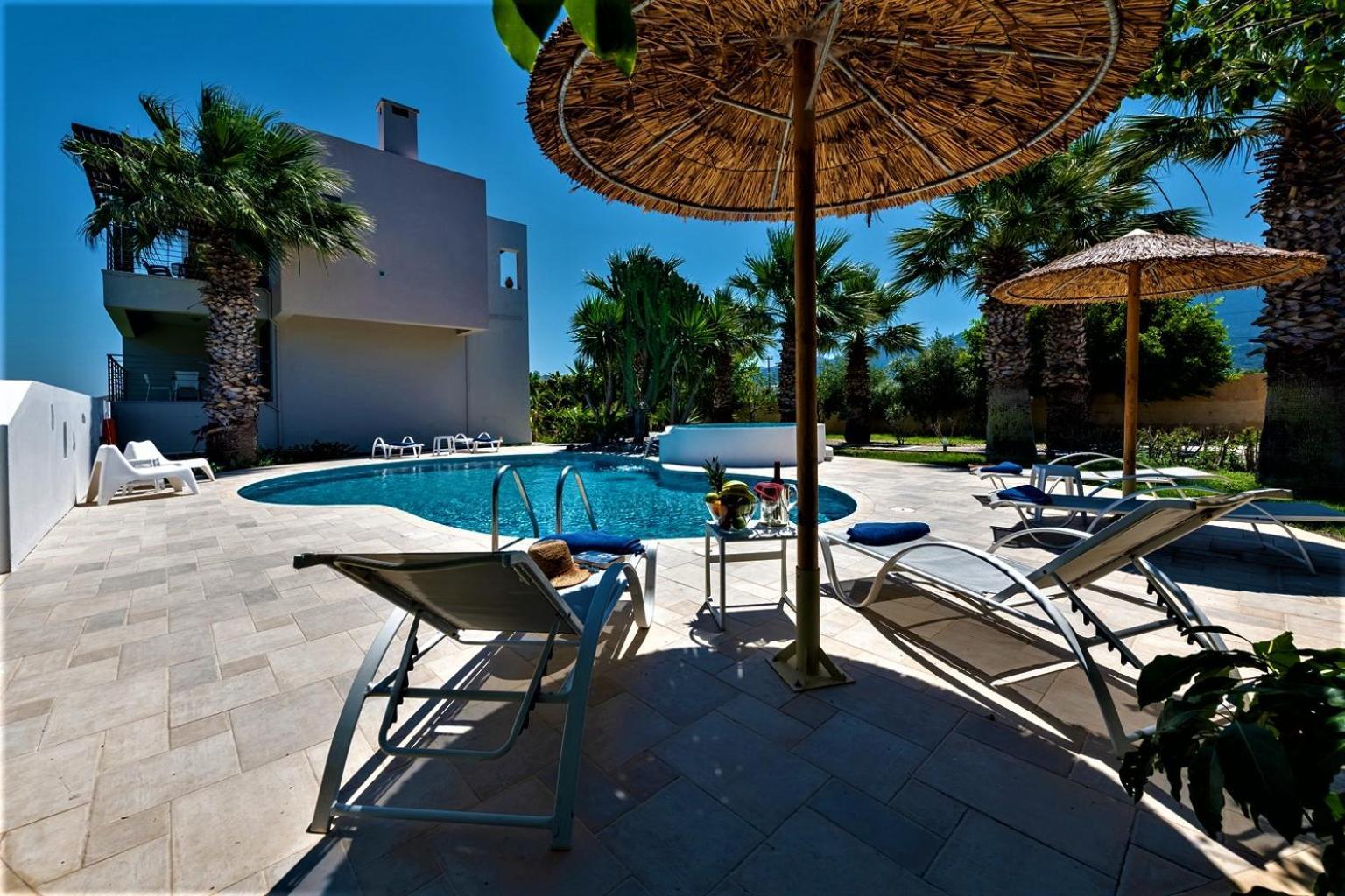 Xenos Villa 2 With A Private Pool,Near The Sea Tigaki Zewnętrze zdjęcie