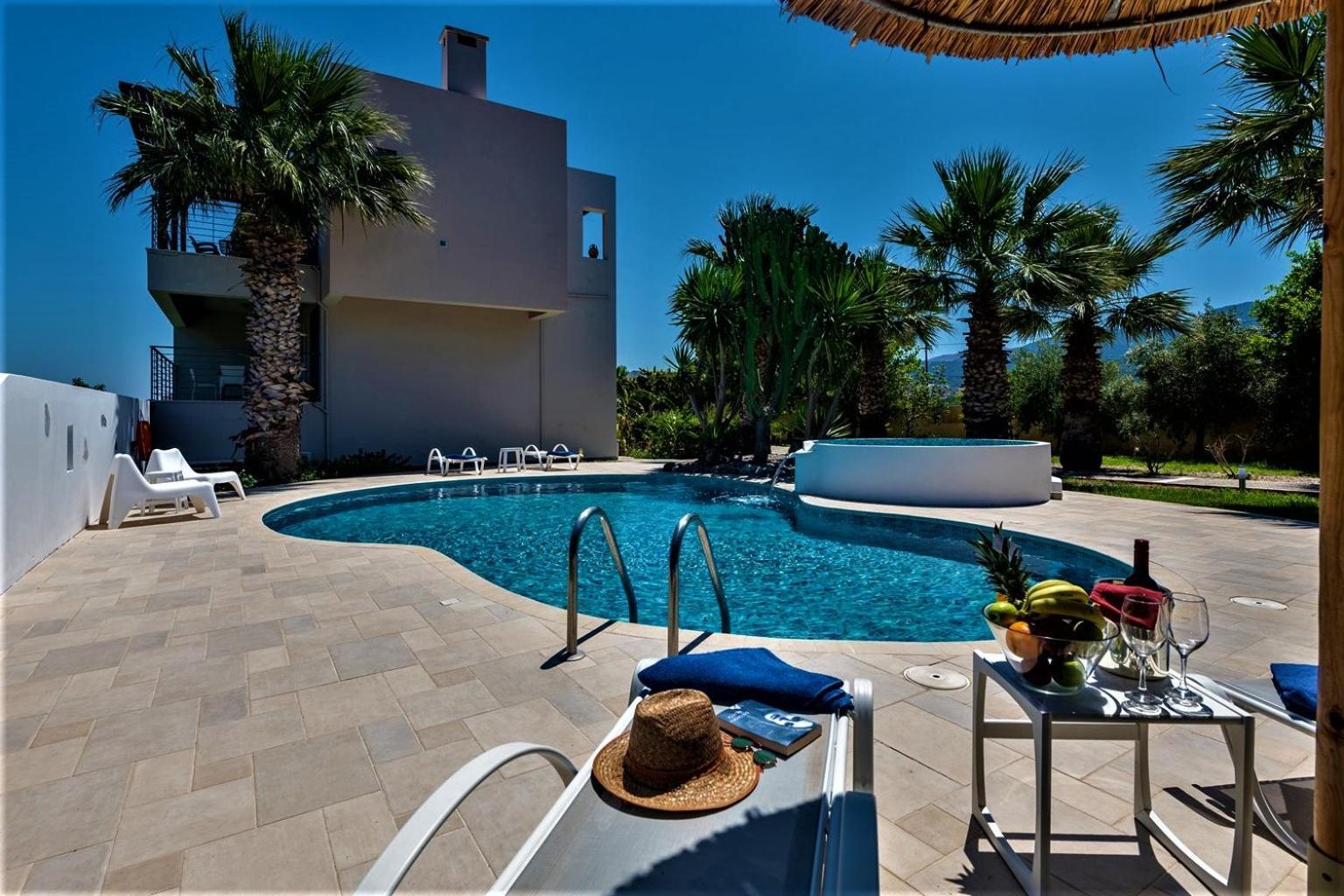 Xenos Villa 2 With A Private Pool,Near The Sea Tigaki Zewnętrze zdjęcie