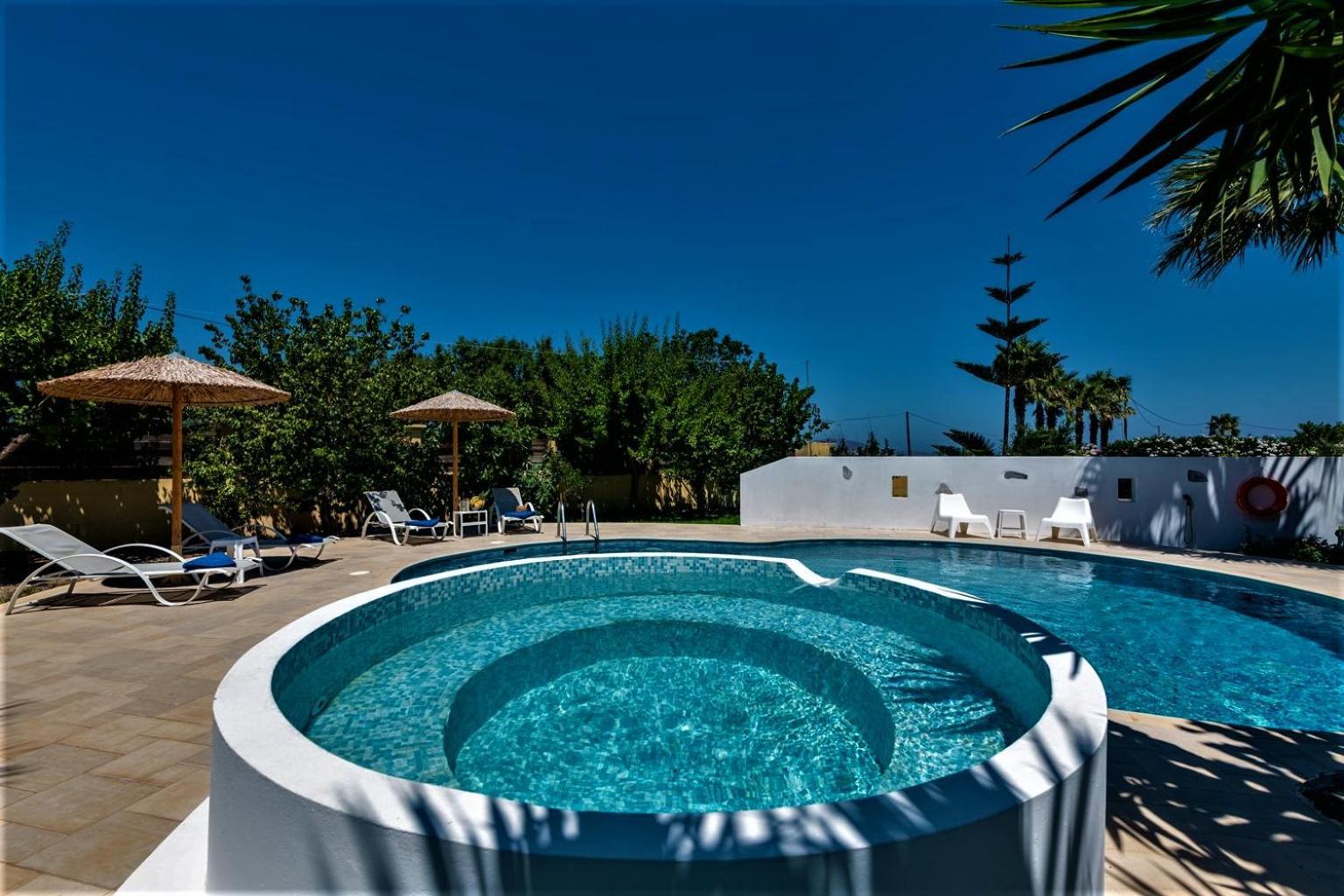Xenos Villa 2 With A Private Pool,Near The Sea Tigaki Zewnętrze zdjęcie