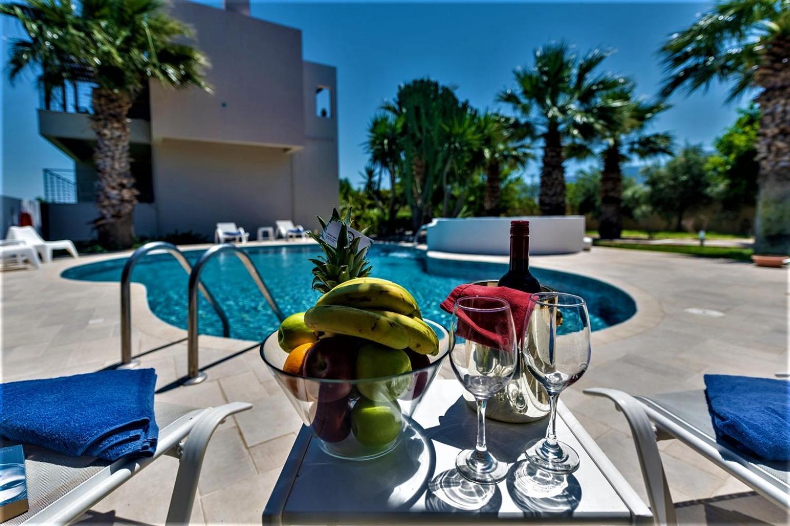 Xenos Villa 2 With A Private Pool,Near The Sea Tigaki Zewnętrze zdjęcie