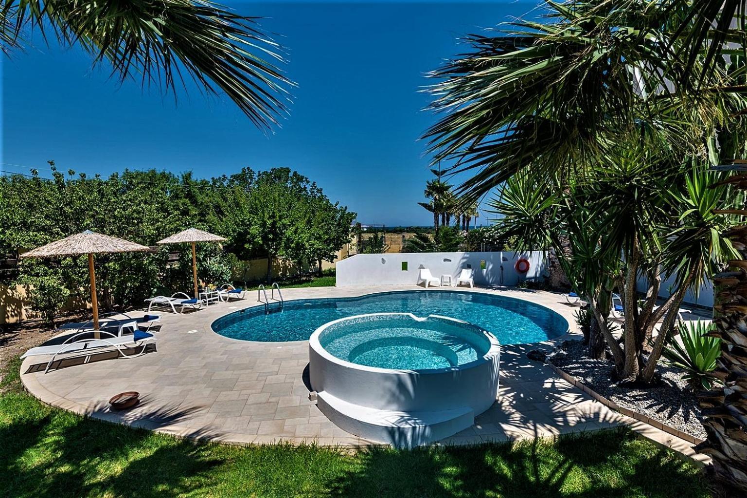Xenos Villa 2 With A Private Pool,Near The Sea Tigaki Zewnętrze zdjęcie